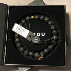 Nogu Rose Gold and Lava Bracelet